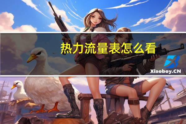 热力流量表怎么看
