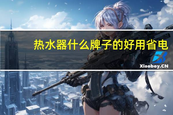 热水器什么牌子的好用省电（热水器什么牌子的好）