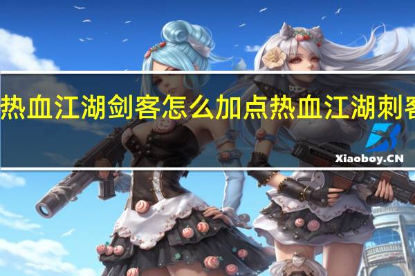 热血江湖剑客怎么加点 热血江湖刺客加点