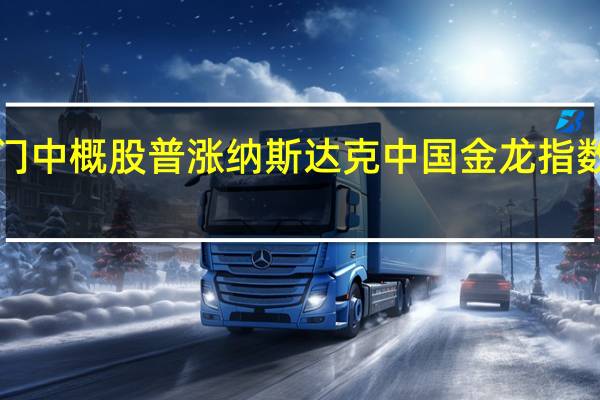 热门中概股普涨 纳斯达克中国金龙指数涨超2%