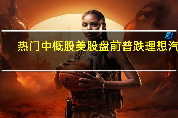 热门中概股美股盘前普跌理想汽车(LI.O)跌3.3%哔哩哔哩(BILI.O)跌3%京东(JD.O)跌近3%拼多多(PDD.O)跌近2%百度(BIDU.O)跌1%
