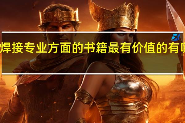 焊接专业方面的书籍最有价值的有哪几本