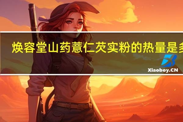 焕容堂 山药薏仁芡实粉的热量是多少