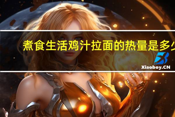 煮食生活 鸡汁拉面的热量是多少