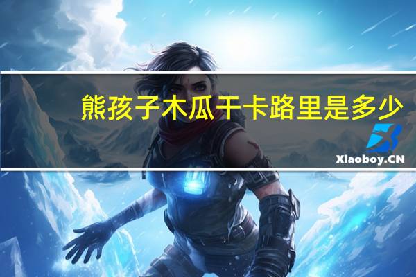 熊孩子 木瓜干卡路里是多少