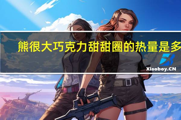 熊很大 巧克力甜甜圈的热量是多少