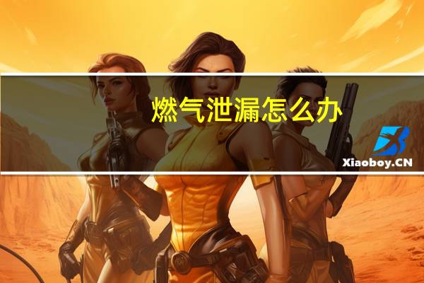 燃气泄漏怎么办（燃气泄漏）
