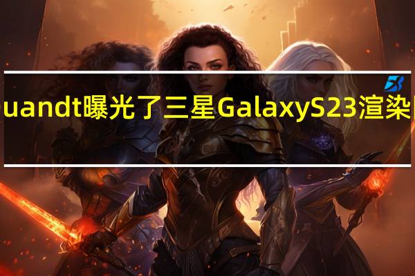 爆料人RolandQuandt曝光了三星GalaxyS23渲染图其工业设计无悬念了