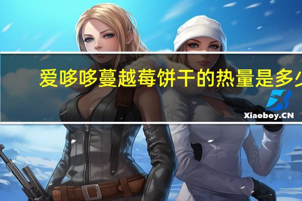 爱哆哆 蔓越莓饼干的热量是多少