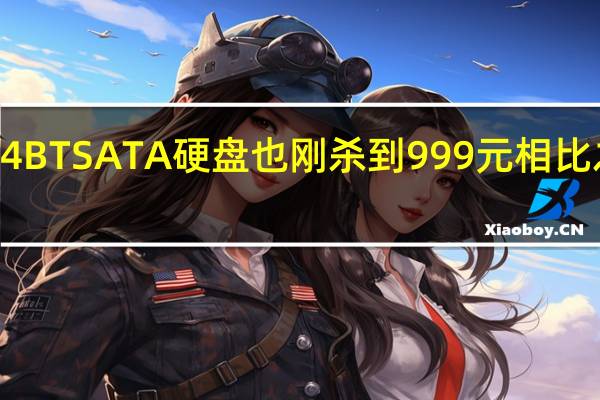 爱国者的4BTSATA硬盘也刚杀到999元相比之下还是PCIe4.0的更香