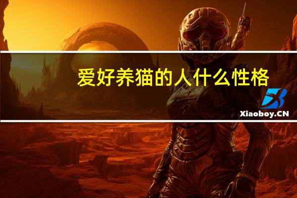 爱好养猫的人什么性格