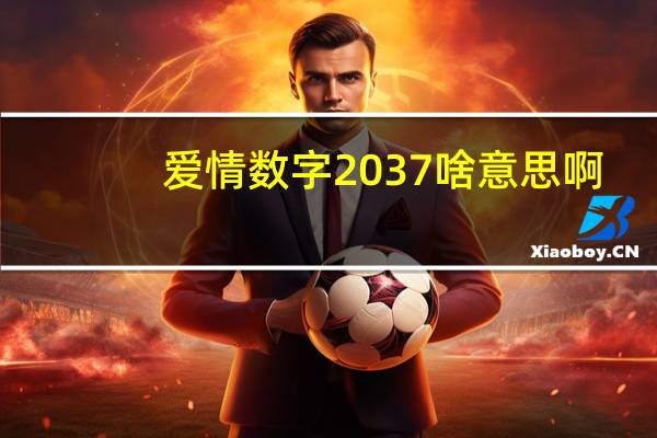 爱情数字2037啥意思啊(爱情数字2037啥意思)