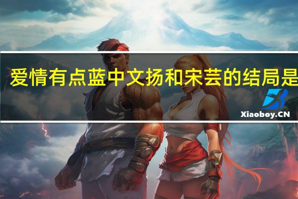 爱情有点蓝中文扬和宋芸的结局是什么