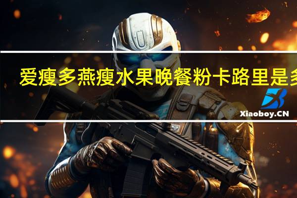 爱瘦 多燕瘦水果晚餐粉卡路里是多少