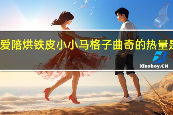 爱陪烘 铁皮小小马格子曲奇的热量是多少