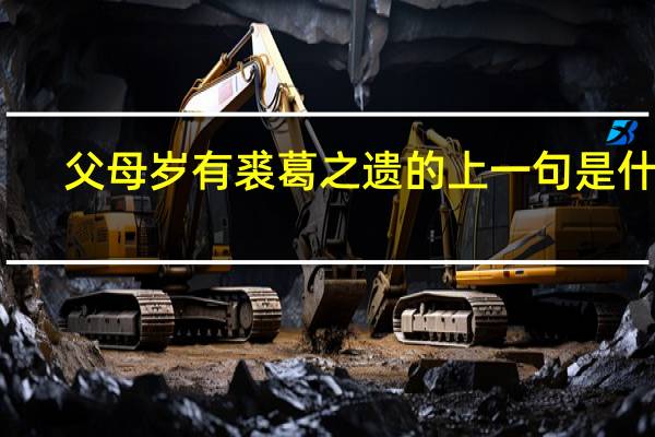 父母岁有裘葛之遗的上一句是什么