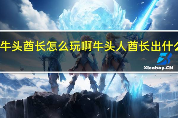 牛头酋长怎么玩啊 牛头人酋长出什么装备