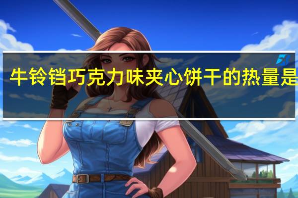 牛铃铛 巧克力味夹心饼干的热量是多少