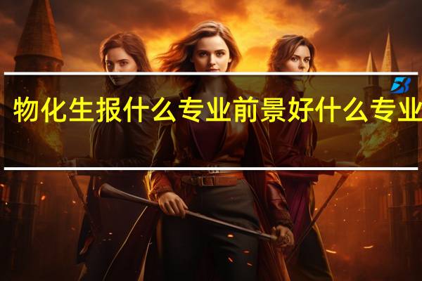 物化生报什么专业前景好 什么专业吃香