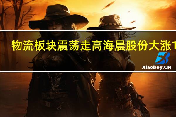 物流板块震荡走高海晨股份大涨13%