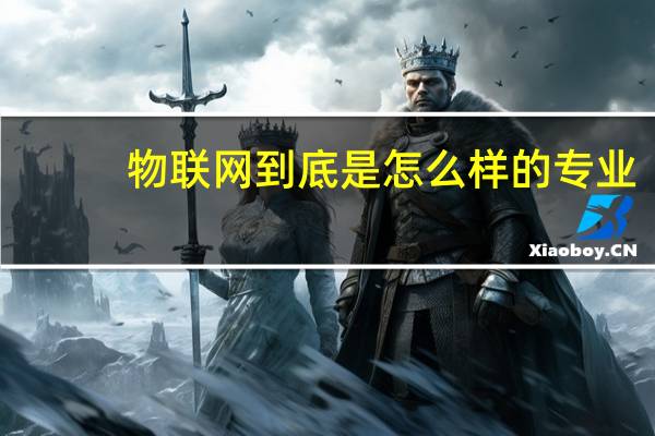 物联网到底是怎么样的专业，属于计算机类吗