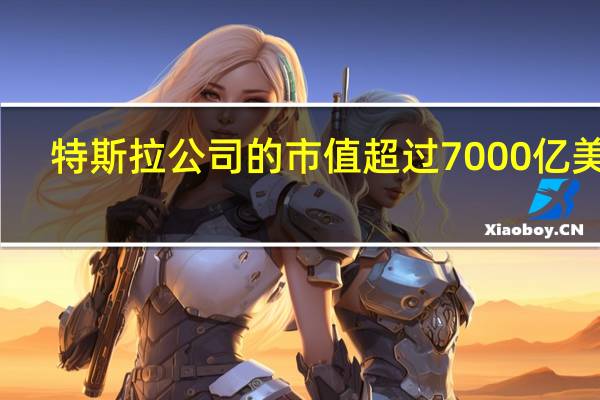 特斯拉公司的市值超过7000亿美元