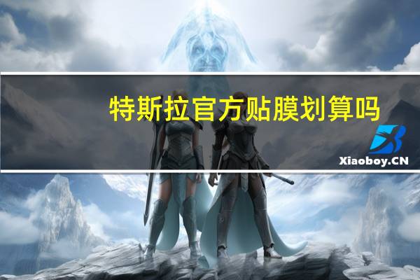 特斯拉官方贴膜划算吗