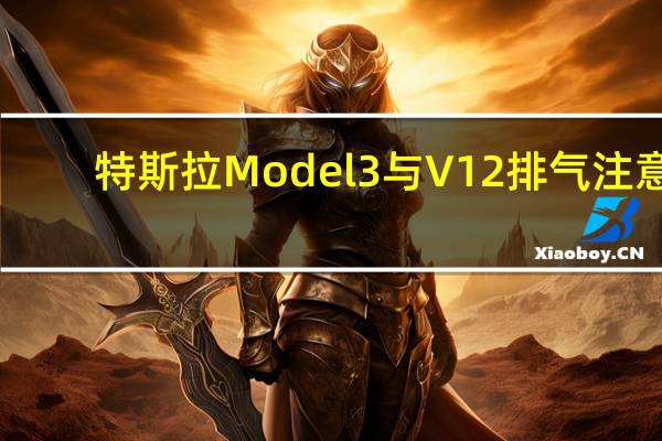 特斯拉Model 3与V12排气注意-噱头做对了吗