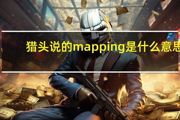 猎头说的mapping是什么意思（猎头的mapping是做什么的）