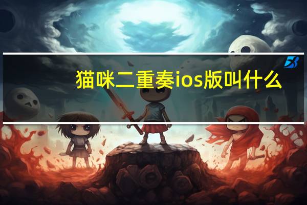 猫咪二重奏ios版叫什么