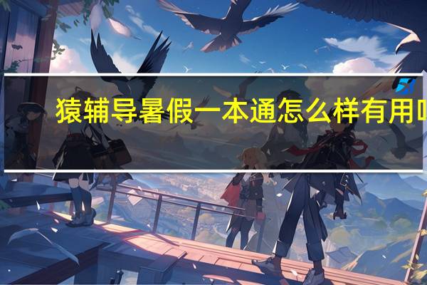 猿辅导暑假一本通怎么样 有用吗