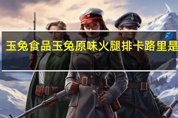 玉兔食品 玉兔原味火腿排卡路里是多少
