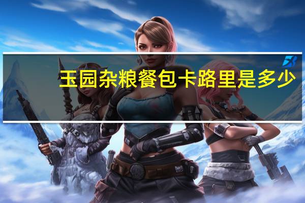 玉园 杂粮餐包卡路里是多少