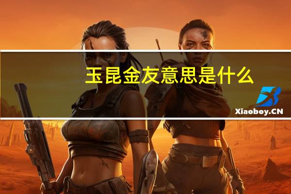 玉昆金友意思是什么