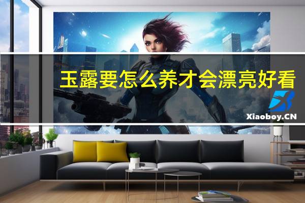 玉露要怎么养才会漂亮好看