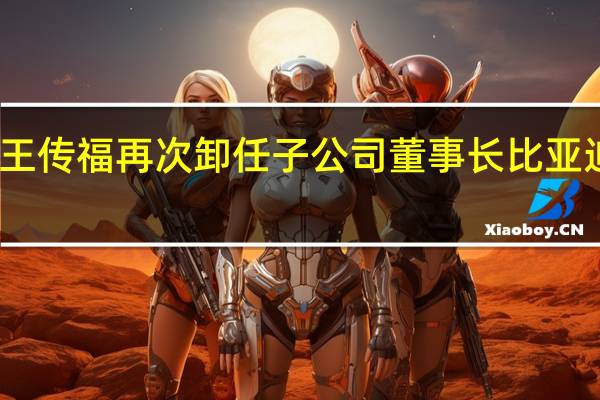 王传福再次卸任子公司董事长比亚迪回应