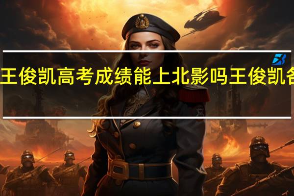 王俊凯高考成绩能上北影吗 王俊凯各科分