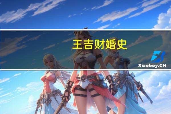 王吉财婚史（王吉财）