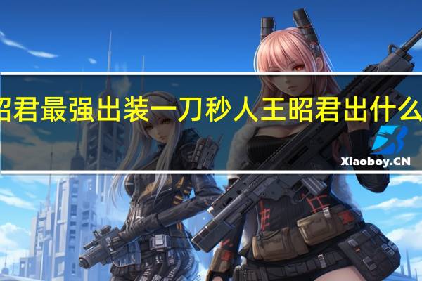 王昭君最强出装一刀秒人 王昭君出什么装备最强