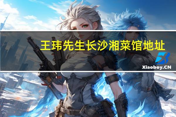 王玮先生长沙湘菜馆地址