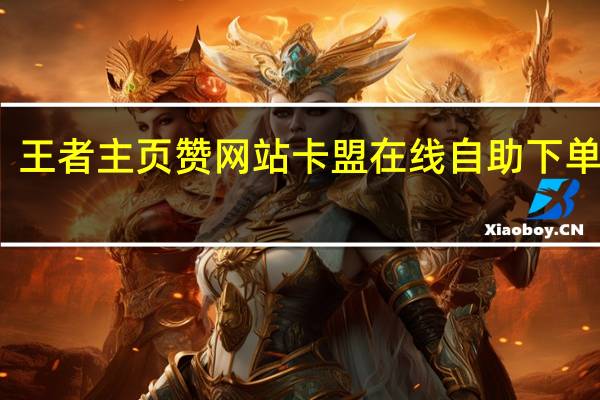 王者主页赞网站 卡盟在线自助下单流程(王者首页赞)