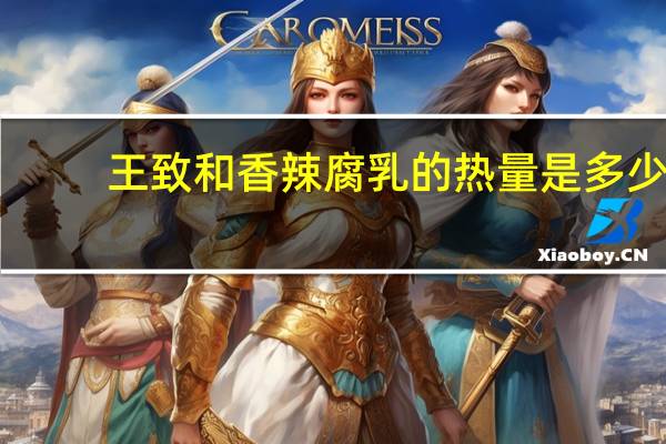 王致和 香辣腐乳的热量是多少