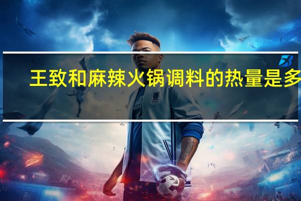 王致和 麻辣火锅调料的热量是多少