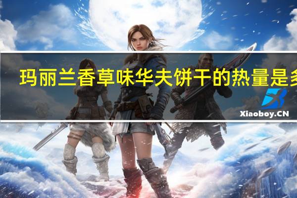 玛丽兰 香草味华夫饼干的热量是多少