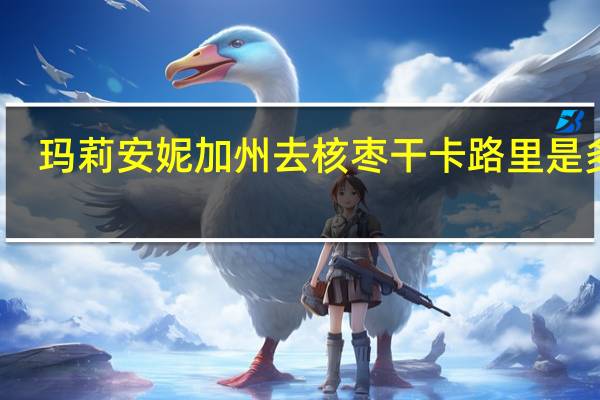 玛莉安妮 加州去核枣干卡路里是多少