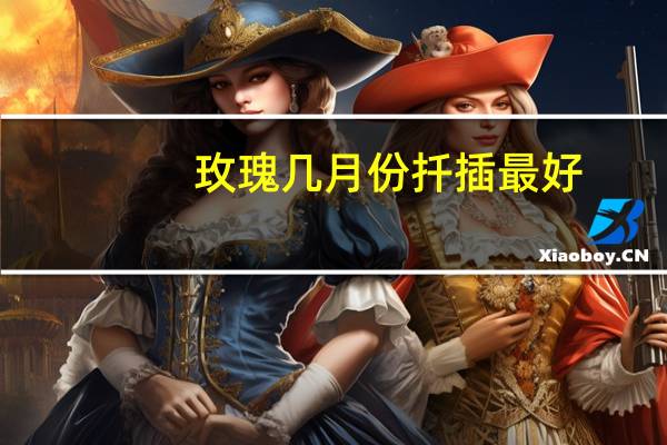 玫瑰几月份扦插最好