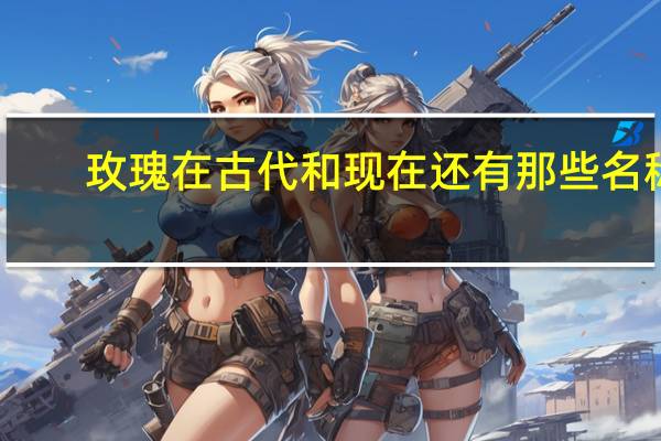 玫瑰在古代和现在还有那些名称