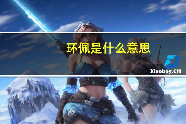 环佩是什么意思