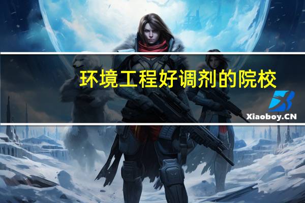 环境工程好调剂的院校