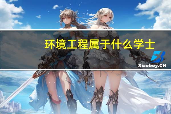 环境工程属于什么学士